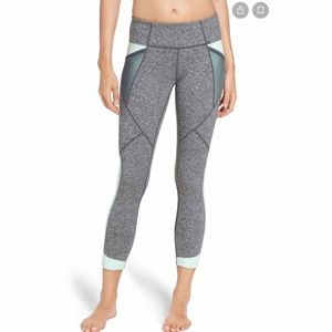 Zella Curve With It Midi Leggings size small in grey